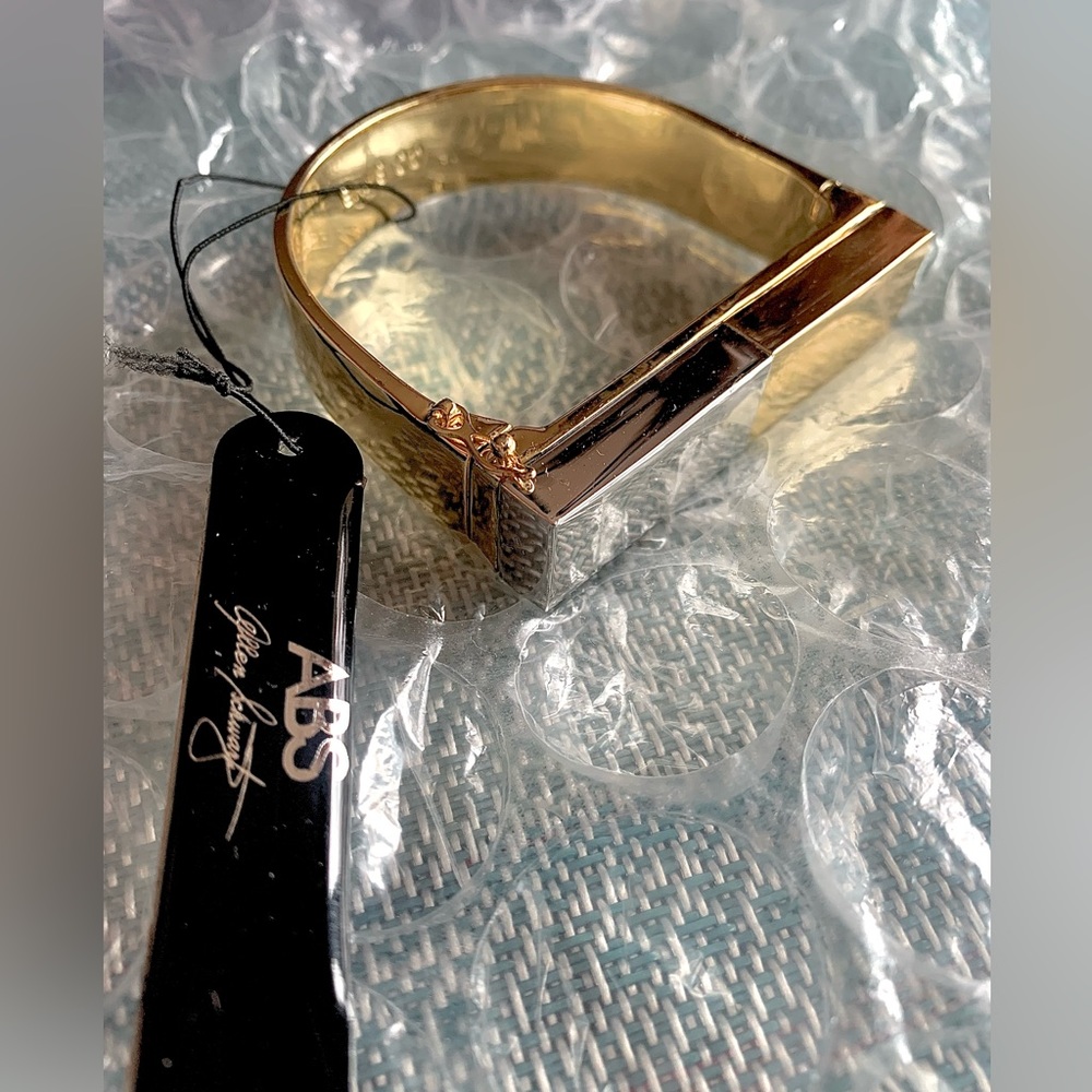 A.B.S. BY ALLEN SCHWARTZ GOLD / SILVER  BRACELET